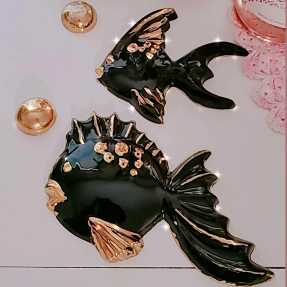 Vintage fish decor